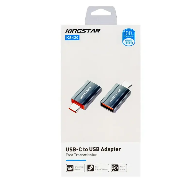 مبدل USB به TYPE-C کینگ استار مدل KS420 ا KingStar - Image 4