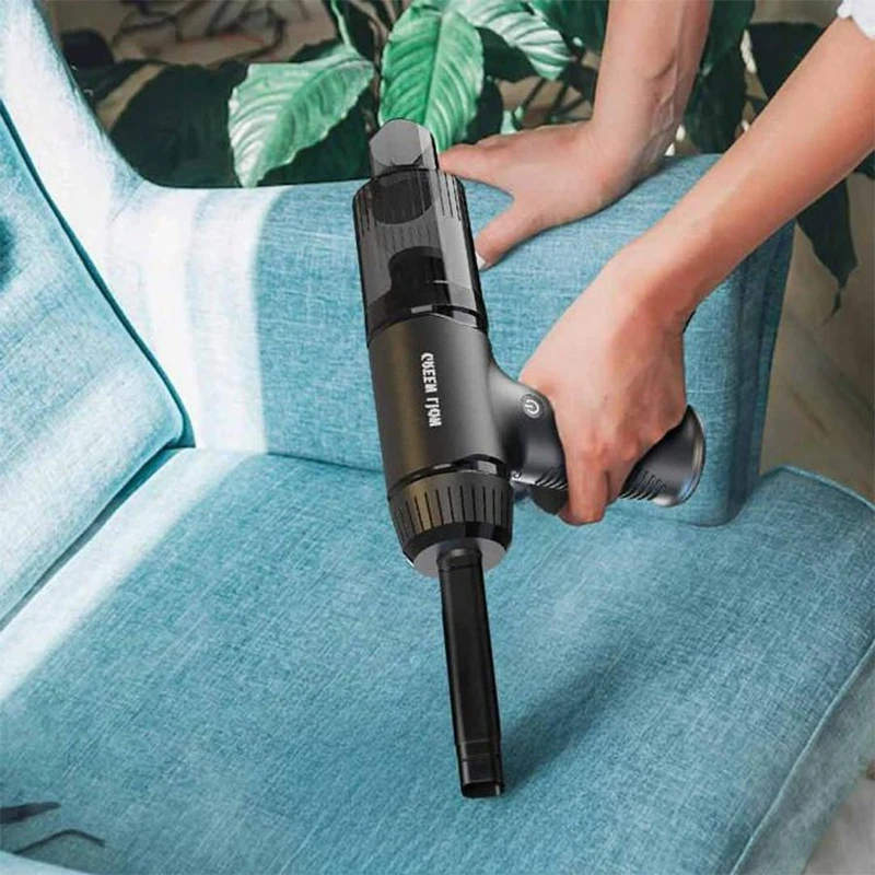 جارو شارژی و بلور GREEN 2 IN 1 Vacuum Cleaner & Dust - Image 5