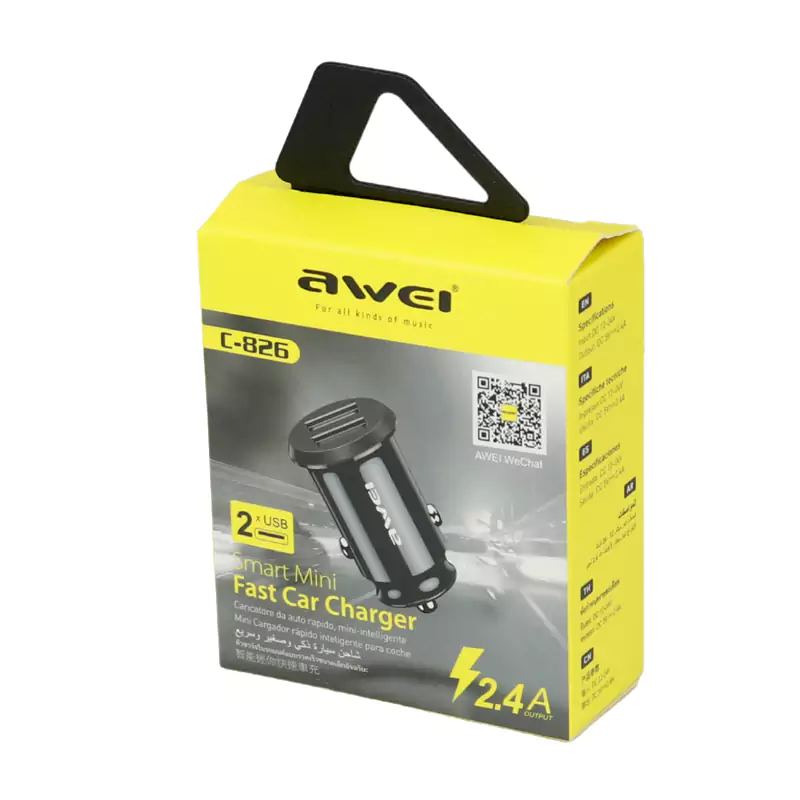 شارژر فندکی اوی مدل AWEI | C-826 12W - Image 3