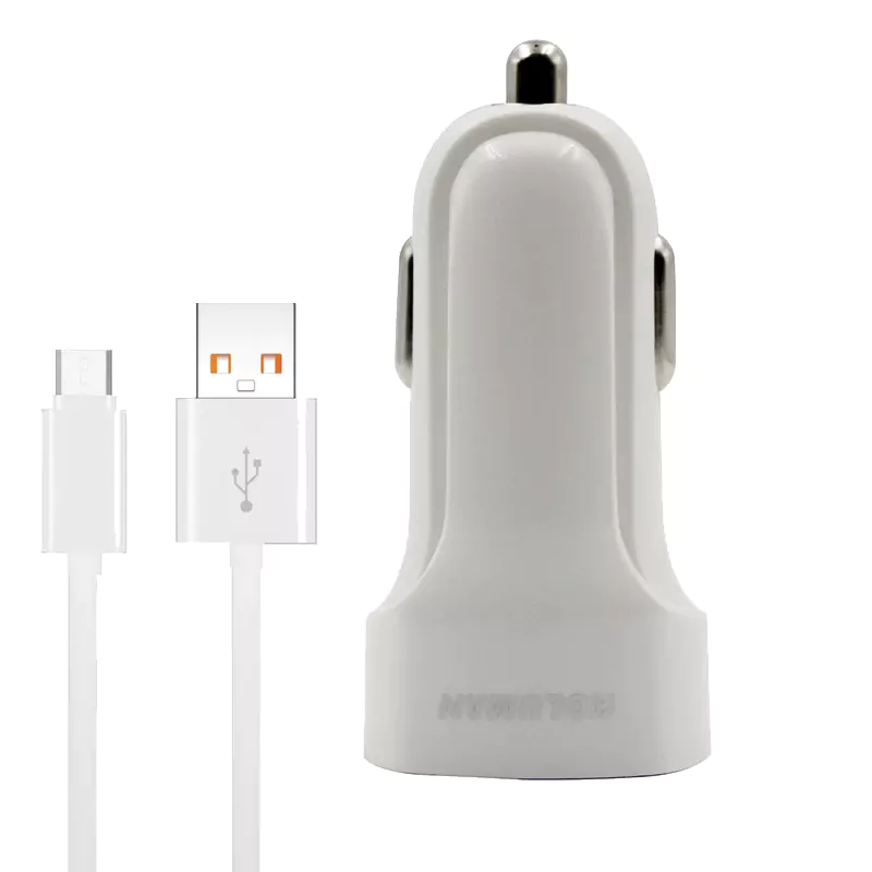 شارژر فندکی کلومن مدل C500 با کابل KOLUMAN | microUSB