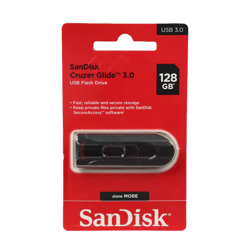 فلش سن دیسک مدل Cruzer Glide CZ600 ظرفیت 128 گیگابایت | SanDisk - Image 3