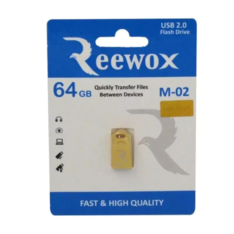 فلش مموری ریوکس مدل M02 ظرفیت 64 گیگابایت | REEWOX - Image 2
