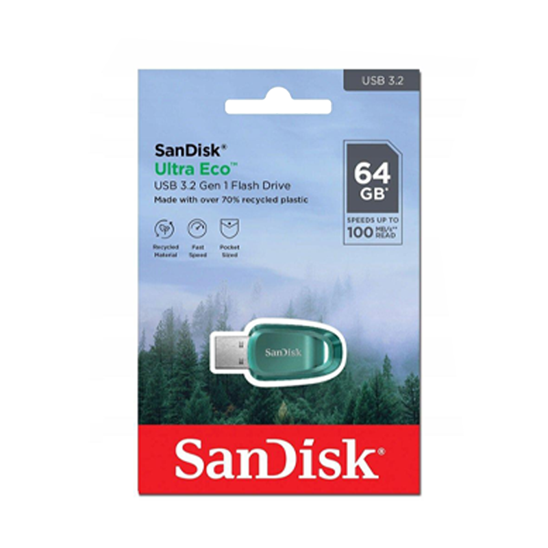 فلش مموری سن دیسک مدل Ultra Eco™ USB 3.2 ظرفیت 64 گیگابایت | SANDISK - Image 3