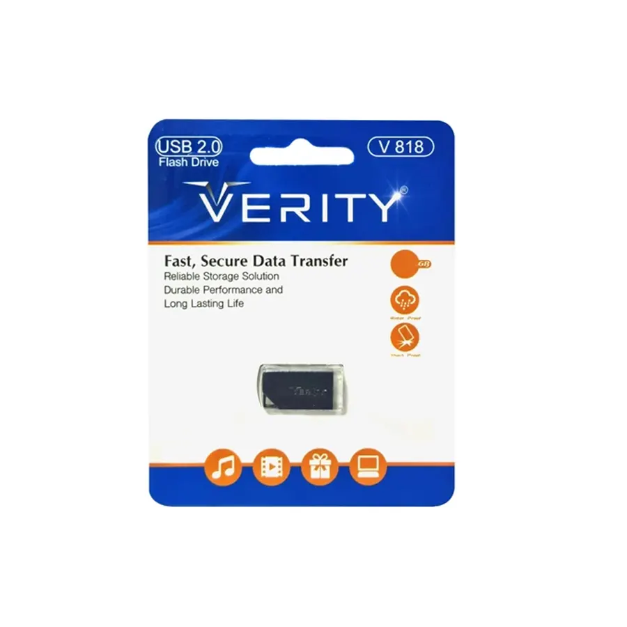 فلش وریتی مدل V818 USB2 ظرفیت 64 گیگابایت ا Verity - Image 2