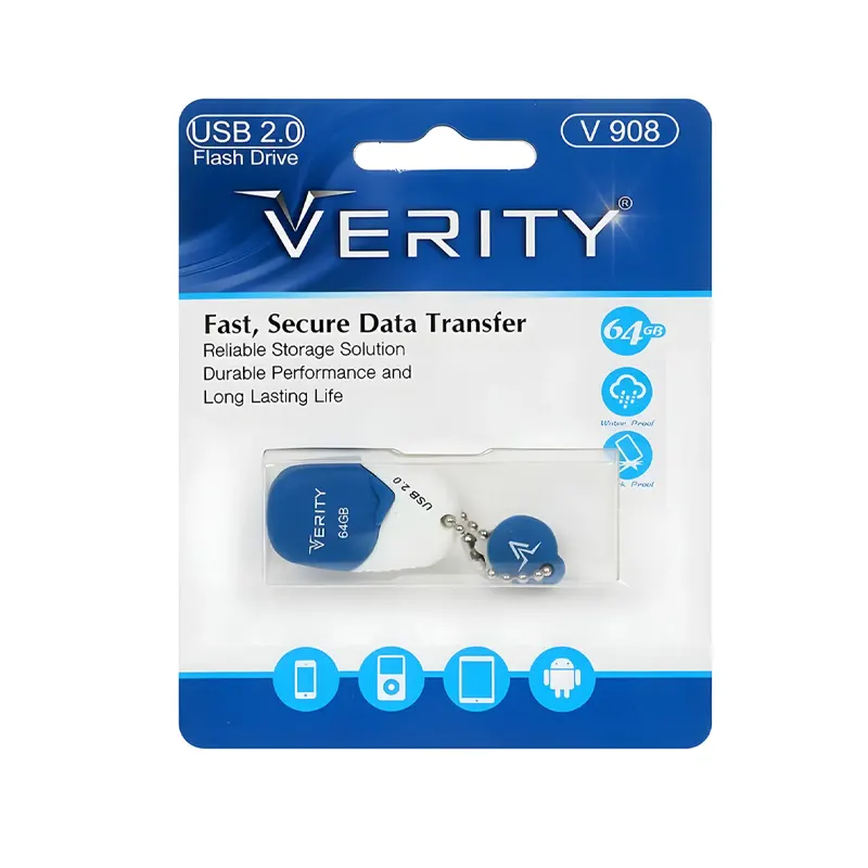 فلش وریتی (verity) مدل V908 ظرفیت 64 گیگابایت - Image 2