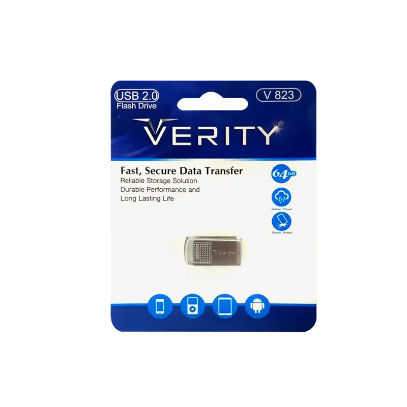 فلش وریتی مدلverity | V823 USB2.0 ظرفیت 64 گیگابایت - Image 2