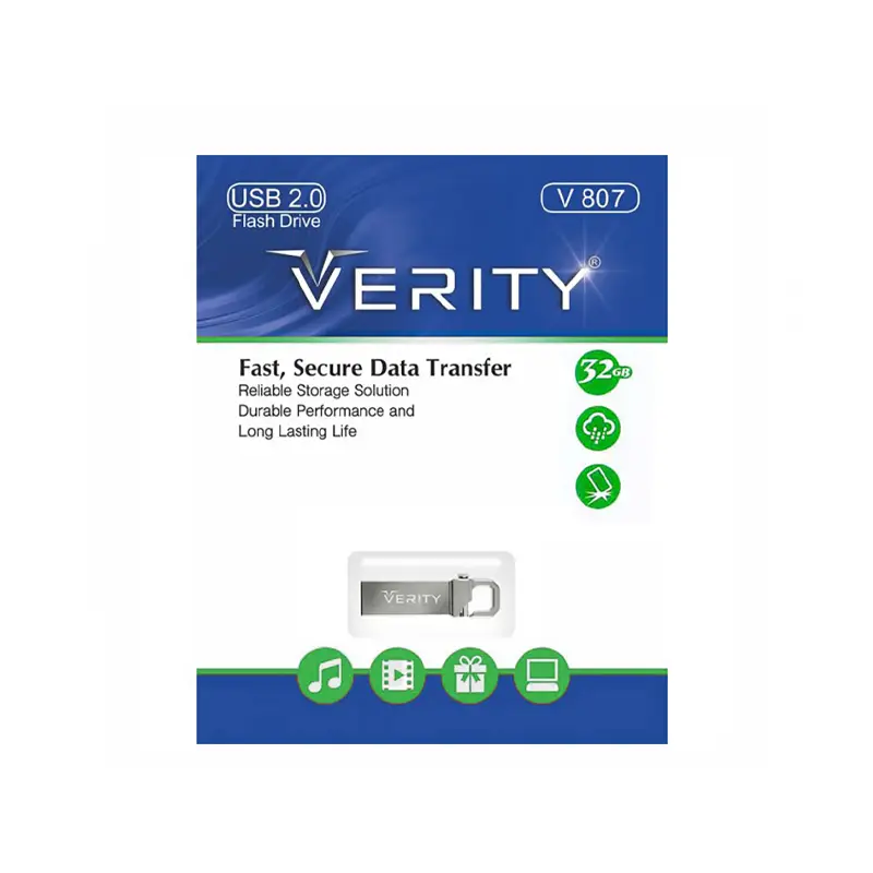 فلش وریتی verity مدل V807 ظرفیت 32 گیگابایت - Image 2