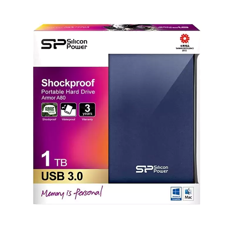 هارد اکسترنال سیلیکون پاور مدل Armor A80 ظرفیت 1 ترابایت | Silicon Power - Image 4