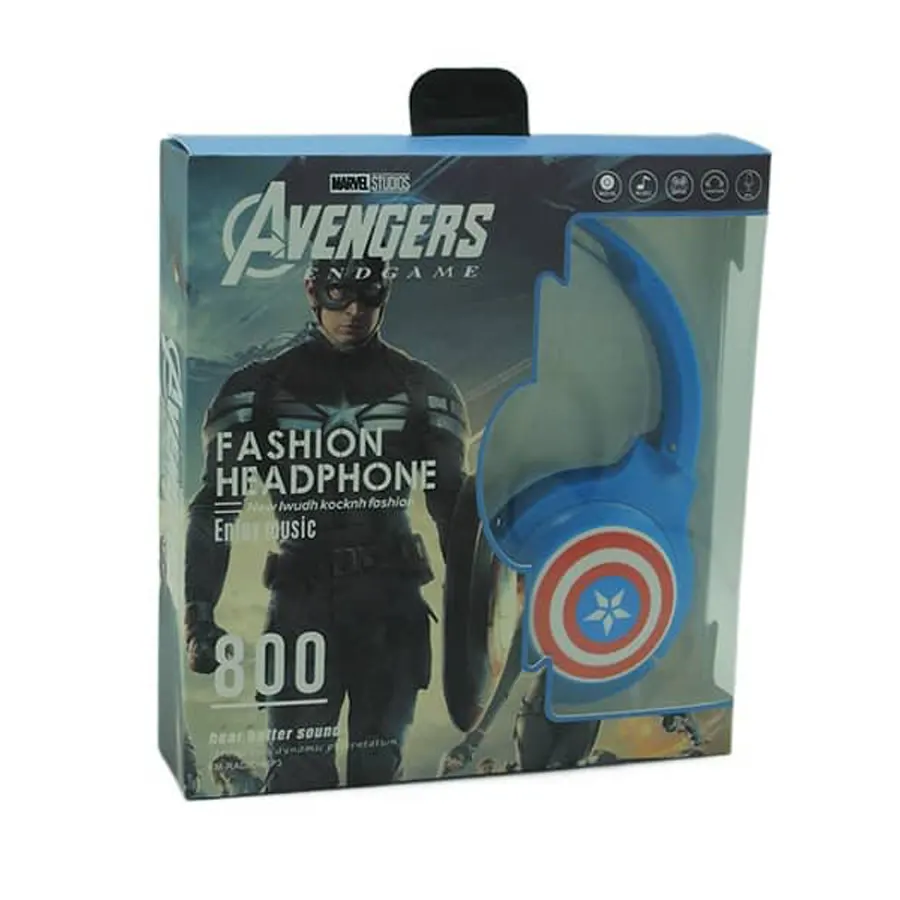 هدفون بلوتوثی مارول مدل Avengers 800 - Image 5