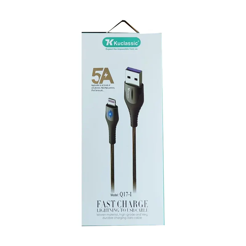 کابل تبدیل USB به لایتنینگ کوکلاسیک مدل Q17 طول 1 متر | Kuclassic - Image 3