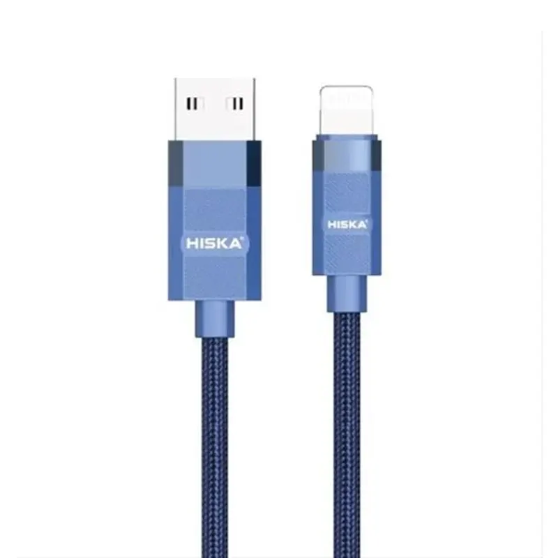 کابل تبدیل USB به لایتنینگ هیسکا مدل LX-25i طول 1.2 متر | HISKA - Image 2