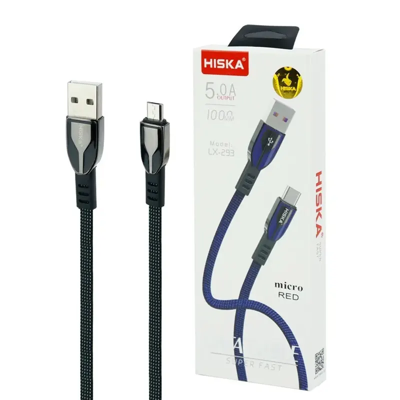 کابل USB به لایتنینگ هیسکا مدل LX-293 طول 1 متر | HISKA - Image 4