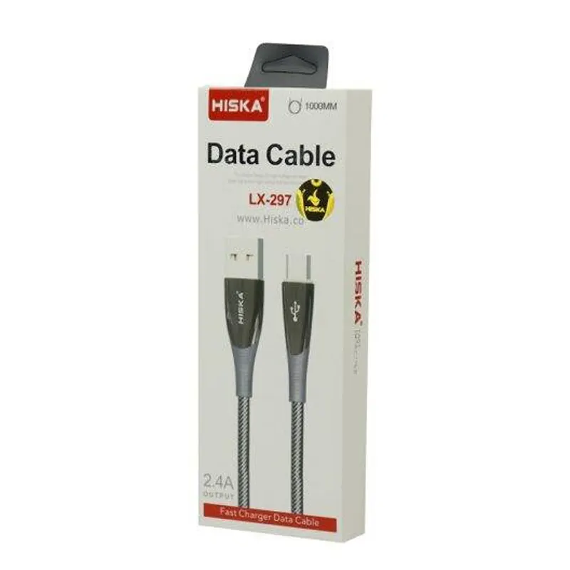 کابل تبدیل USB به لایتنینگ هیسکا مدل LX297 طول 1 متر | HISKA - Image 3