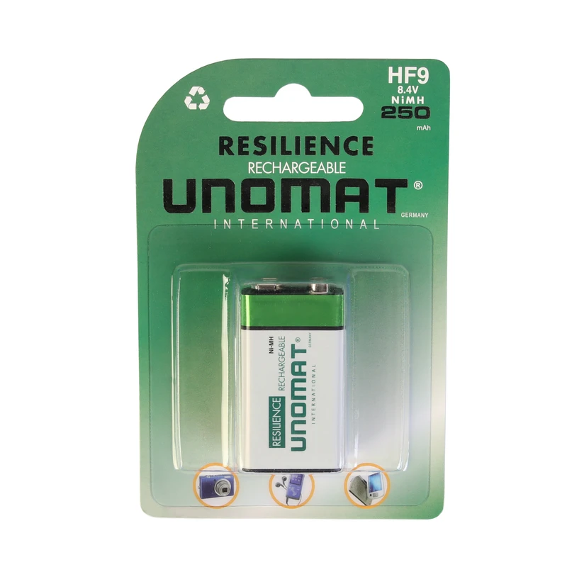 باطریکتابی شارژی UNOMAT 250MA