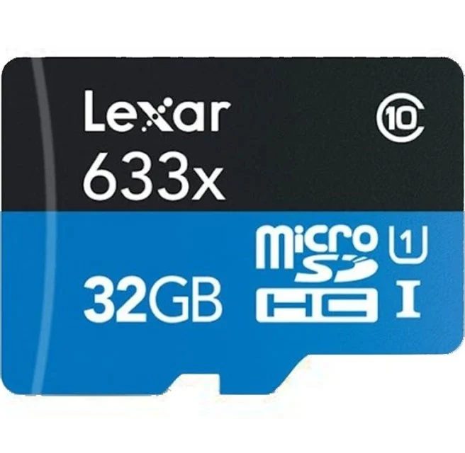 کارت حافظه لکسار 32 گیگابایت 633x microSDHC UHS-I سرعت 100MB/s مدل High-Performance