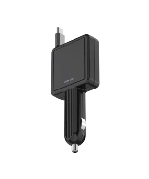 شارژر فندکی 30 وات گرین لاین Retractable 30W Car Charger