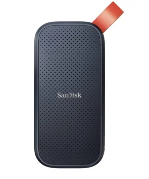 اس اس دی اکسترنال سن دیسک مدل PORTABLE E30 ظرفیت 1 ترابایت رابط USB 3.2 Gen2