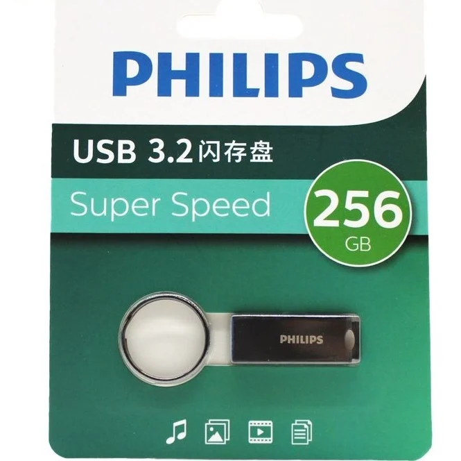 فلش فیلیپس مدل FM21UA-B 256 گیگ USB 3.2 سرعت بالا + گارانتی - Image 2