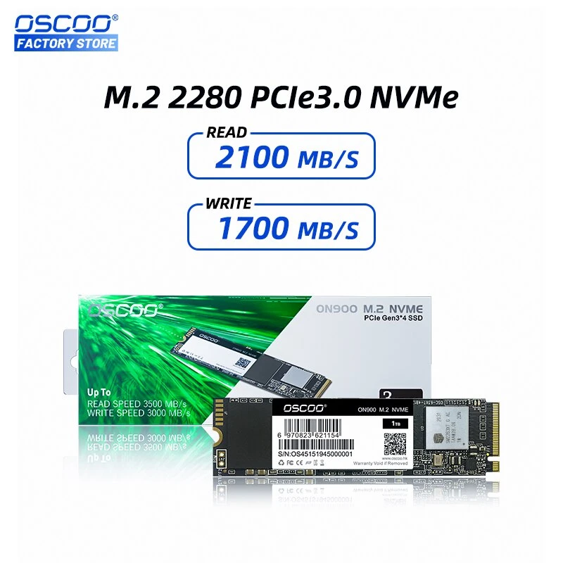 حافظه اس اس دی اینترنال اوسکو مدل ON900 M.2 NVMe ظرفیت 256 گیگابایت - Image 2