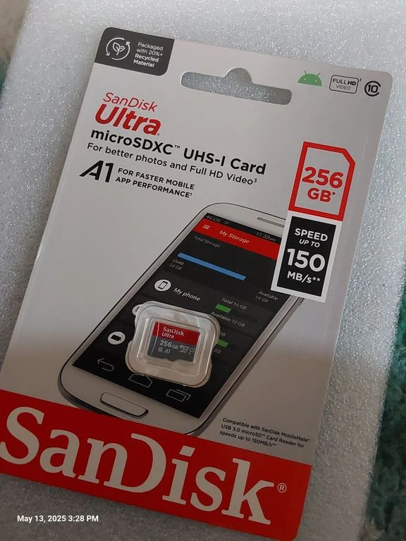 کارت حافظه microSDXC سن دیسک مدل Ultra A1 کلاس 10 استاندارد UHS-I سرعت 150MBps ظرفیت 256 گیگابایت - Image 4