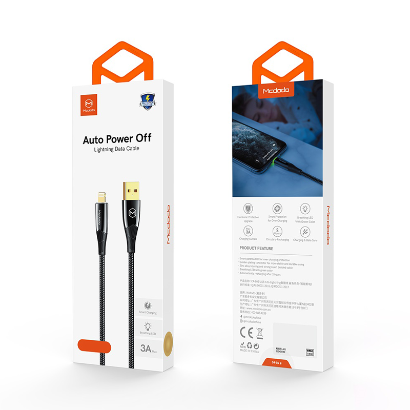 کابل تبدیل USB به لایتنینگ مک دودو مدل CA-8060 طول 1.2 متر | Mcdodo - Image 4