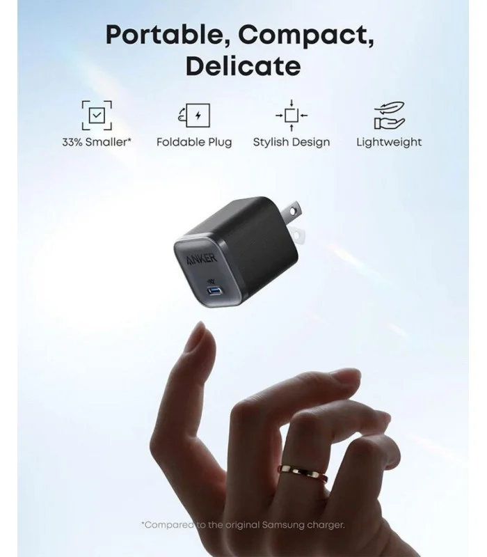 شارژر دیواری انکر مدل A2692 توان 45 وات USB-C - Image 3