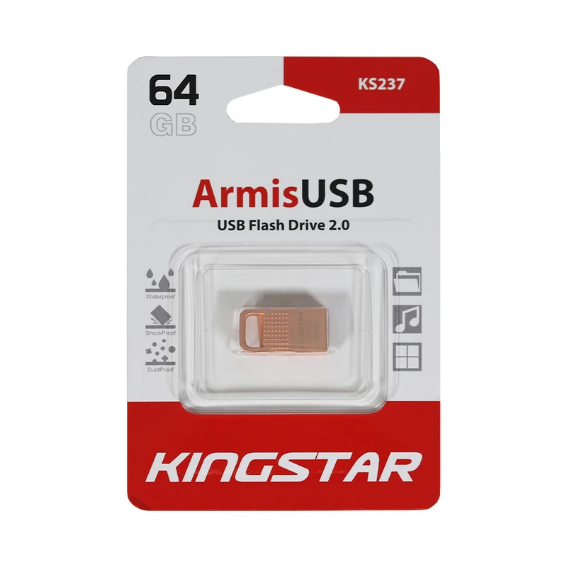 فلش مموری کینگ استار مدل KS237 ظرفیت ۶۴ گیگابایت USB 2 - Image 2