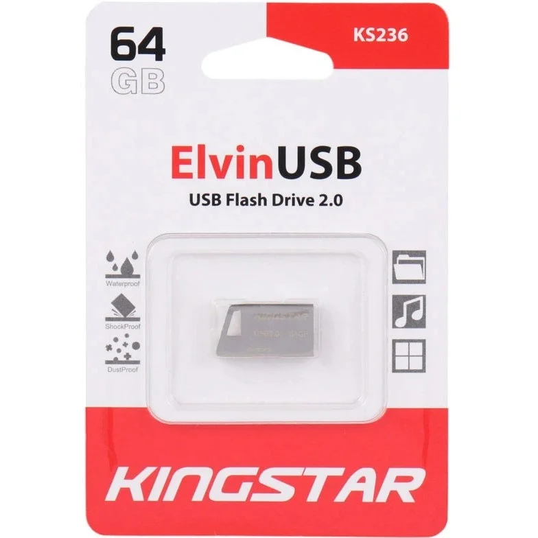 فلش 64G KS236 USB2 KINGSTAR - Image 3